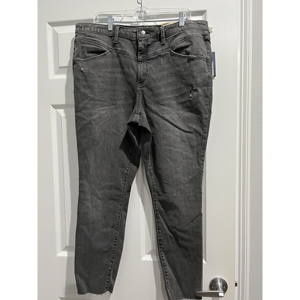 Women's Pants Size 18 Gray By Universal Threads High Rise Skinny Fit G71